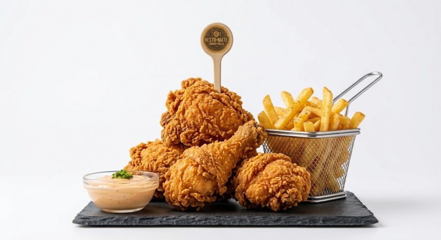 Combo de pollo frito